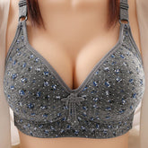 2025 PLUS SIZE THIN UNDERWEAR ANTI-SAGGING BRA