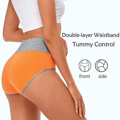 Buy 5 Get 5 Free Cotton Breathable Moisture-absorbing Antibacterial Underwear
