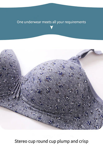 2025 PLUS SIZE THIN UNDERWEAR ANTI-SAGGING BRA