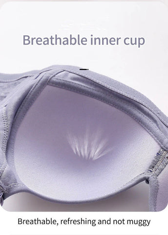 2025 PLUS SIZE THIN UNDERWEAR ANTI-SAGGING BRA